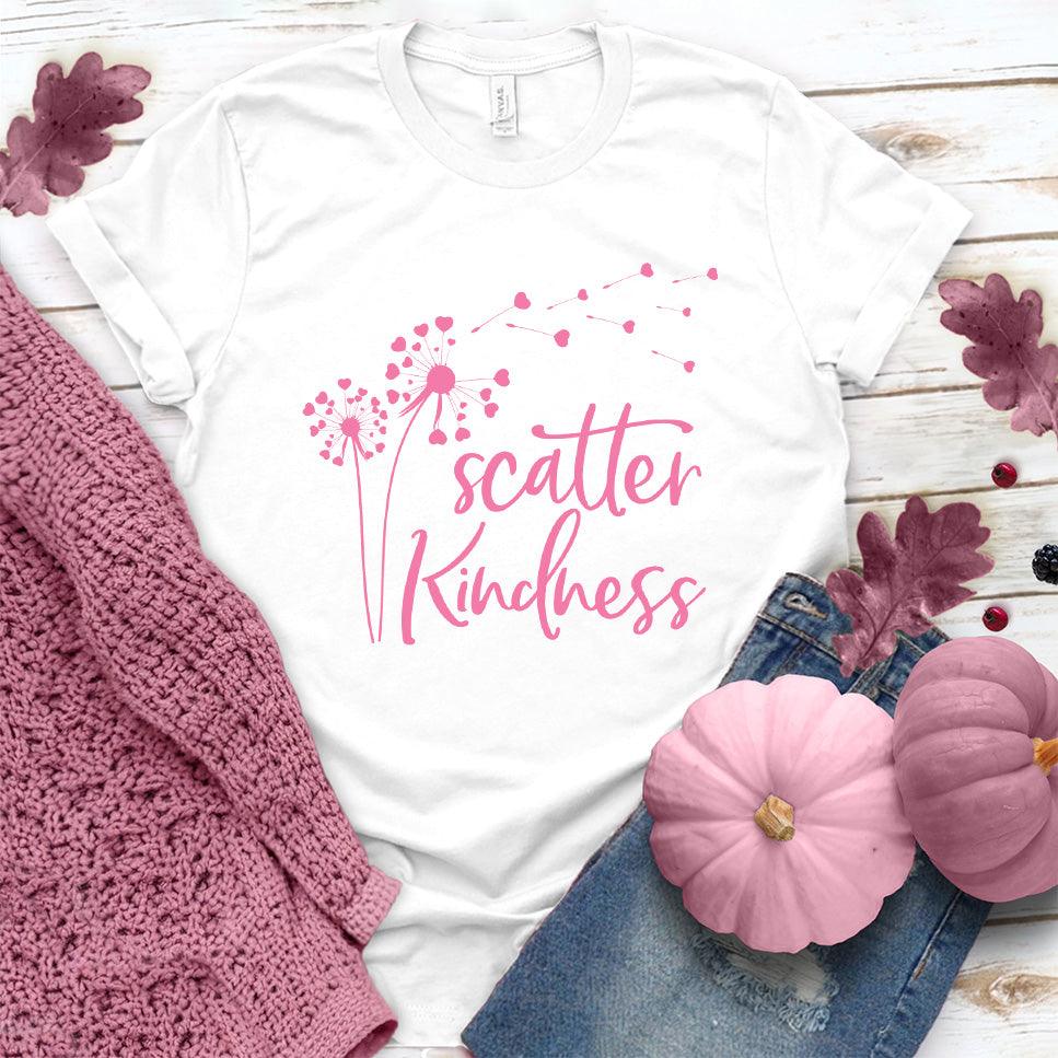 Scatter Kindness T-Shirt Pink Edition - Brooke & Belle