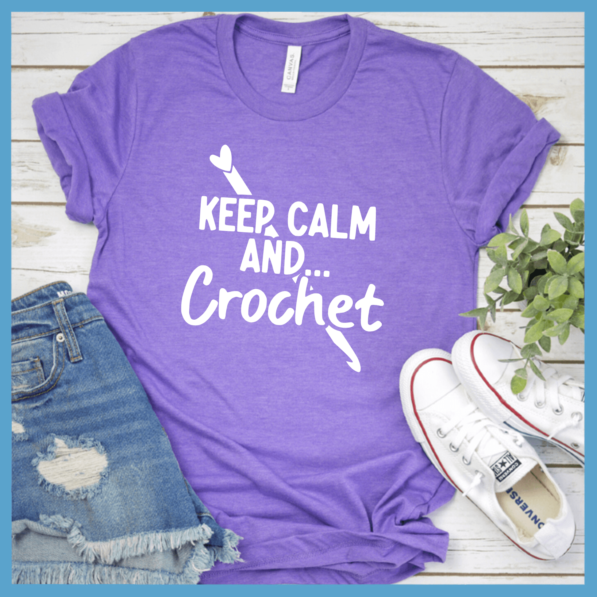 Keep Calm and Crochet T-Shirt - Brooke & Belle