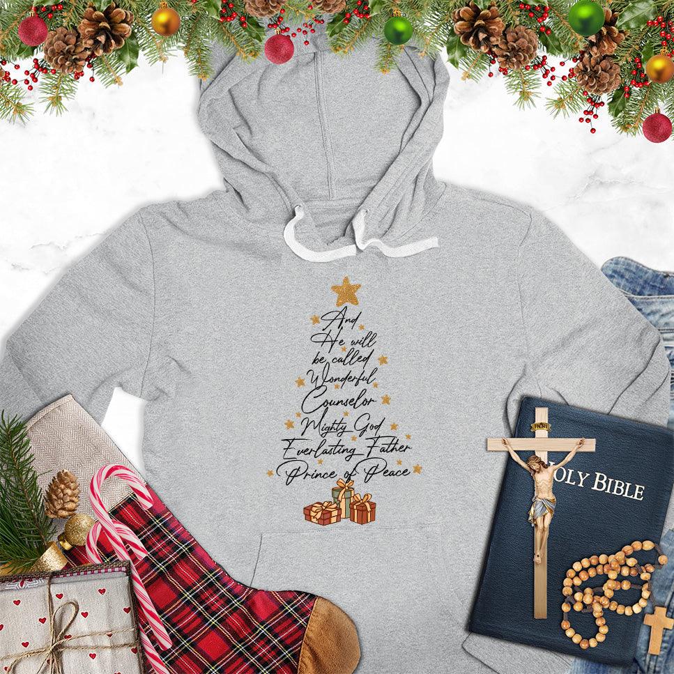 And He Will Be Called Wonderful Counselor Colored Edition Hoodie - Brooke & Belle