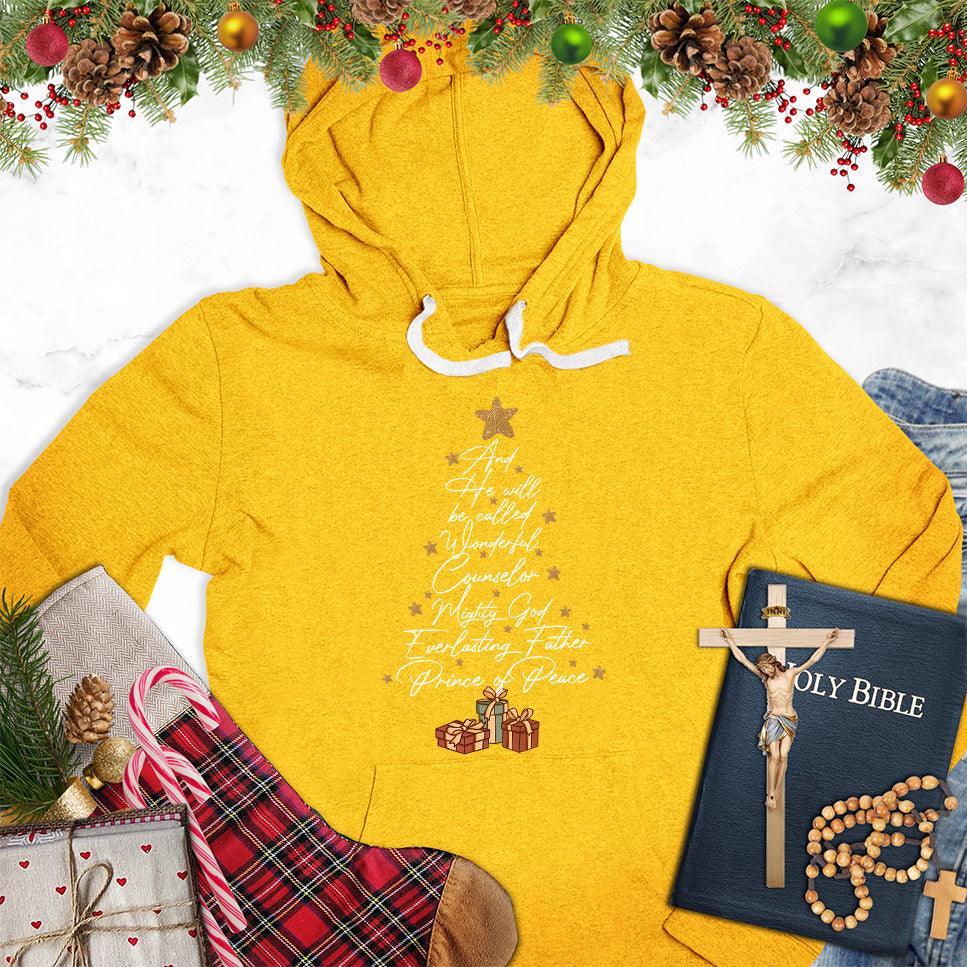 And He Will Be Called Wonderful Counselor Colored Edition Hoodie - Brooke & Belle