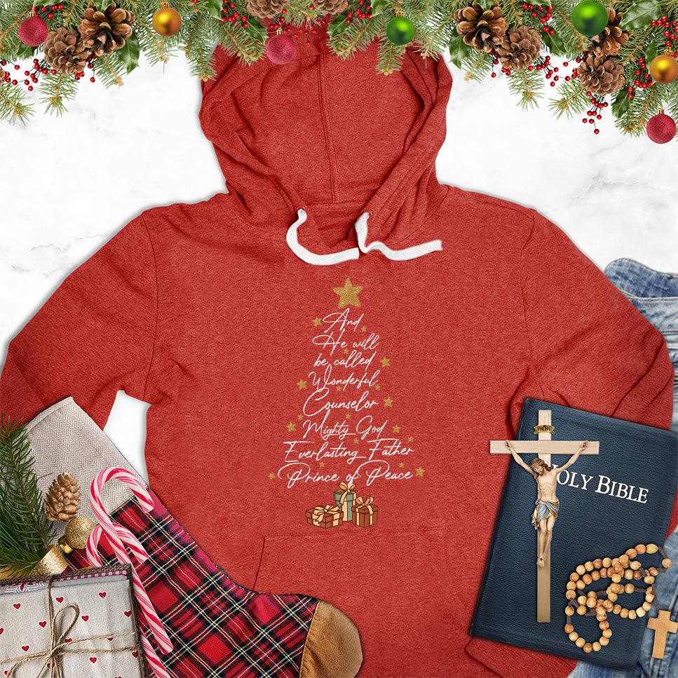 And He Will Be Called Wonderful Counselor Colored Edition Hoodie - Brooke & Belle