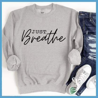 Just Breathe Sweatshirt - Brooke & Belle