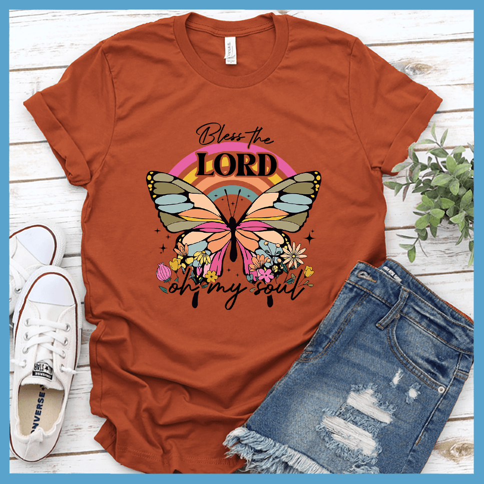 Bless The Lord T-Shirt Colored Edition - Brooke & Belle