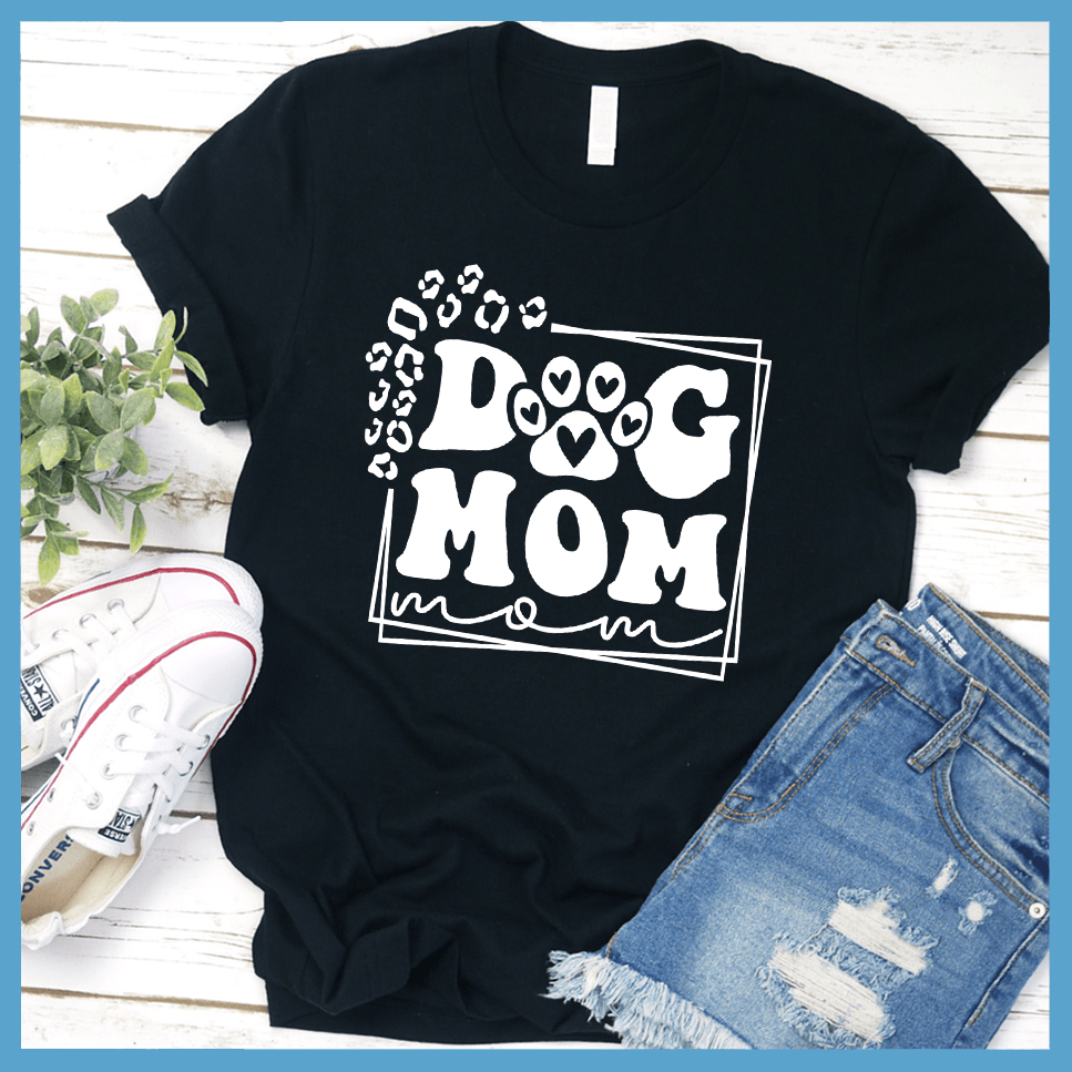 Dog Mom Retro T-Shirt - Brooke & Belle