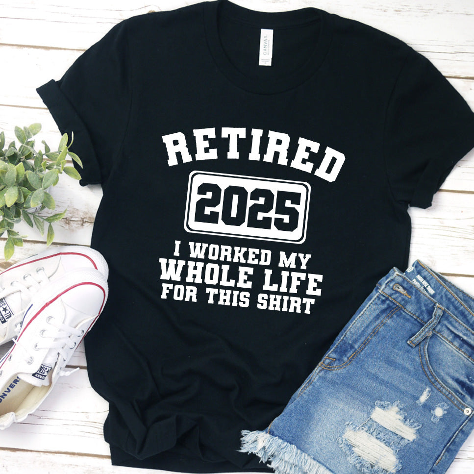 Retired 2025 T-Shirt