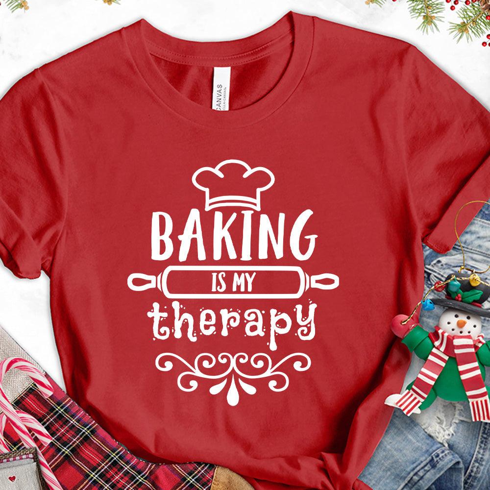 Baking Is My Therapy T-Shirt - Brooke & Belle