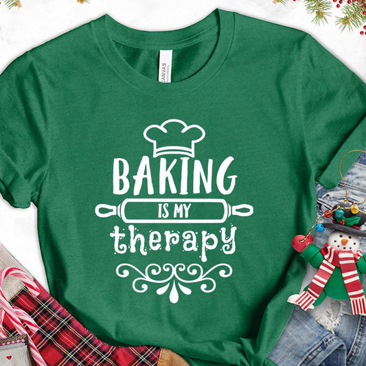 Baking Is My Therapy T-Shirt- $1 Sale - Brooke & Belle