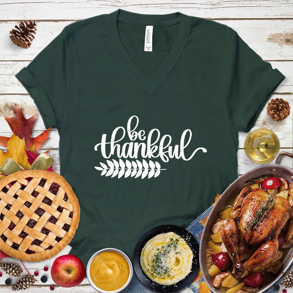 Be Thankful V-Neck - Brooke & Belle