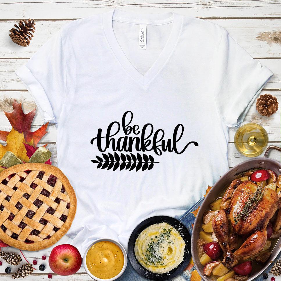 Be Thankful V-Neck - Brooke & Belle