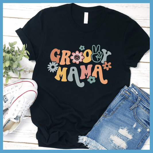 Groovy Mama T-Shirt Colored Edition - Brooke & Belle
