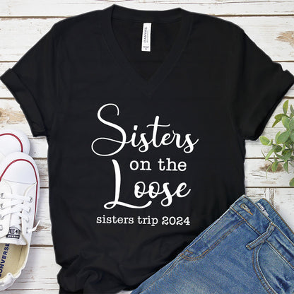 Sisters On The Loose 2024 Edition V-neck