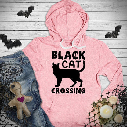 Black Cat Crossing Hoodie - Brooke & Belle
