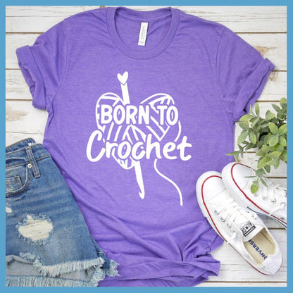 Born To Crochet T-Shirt - Brooke & Belle