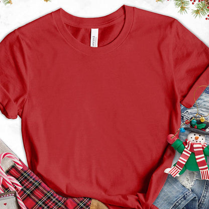 Christmas Elf Colored Edition Personalized Version 1 T-Shirt - Brooke & Belle