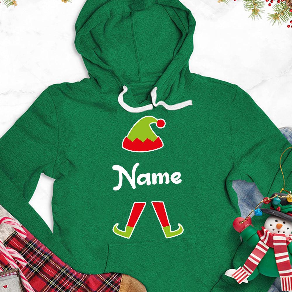 Christmas Elf Colored Edition Personalized Version 2 Hoodie - Brooke & Belle