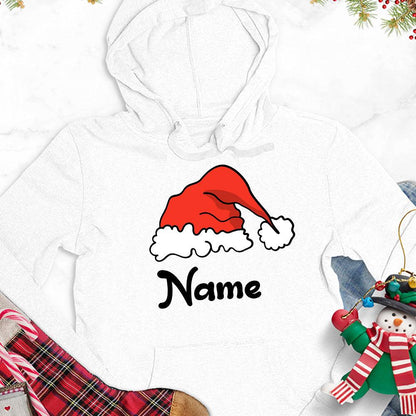 Christmas Hat Colored Edition Personalized Version 1 Hoodie - Brooke & Belle