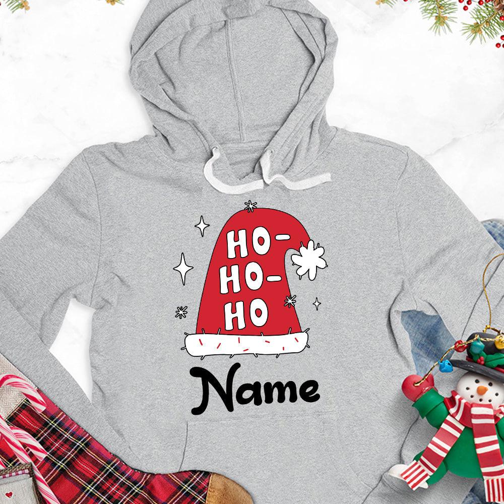 Christmas Hat Colored Edition Personalized Version 2 Hoodie - Brooke & Belle