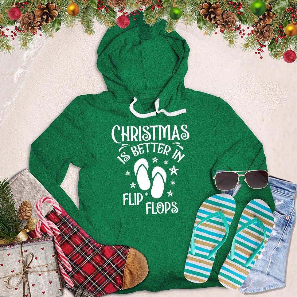 Christmas Is Better In Flip Flops Hoodie - Brooke & Belle