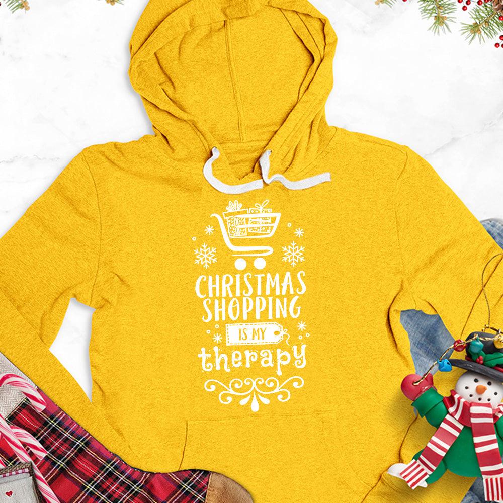 Christmas Shopping Is My Therapy Version 2 Hoodie - Brooke & Belle