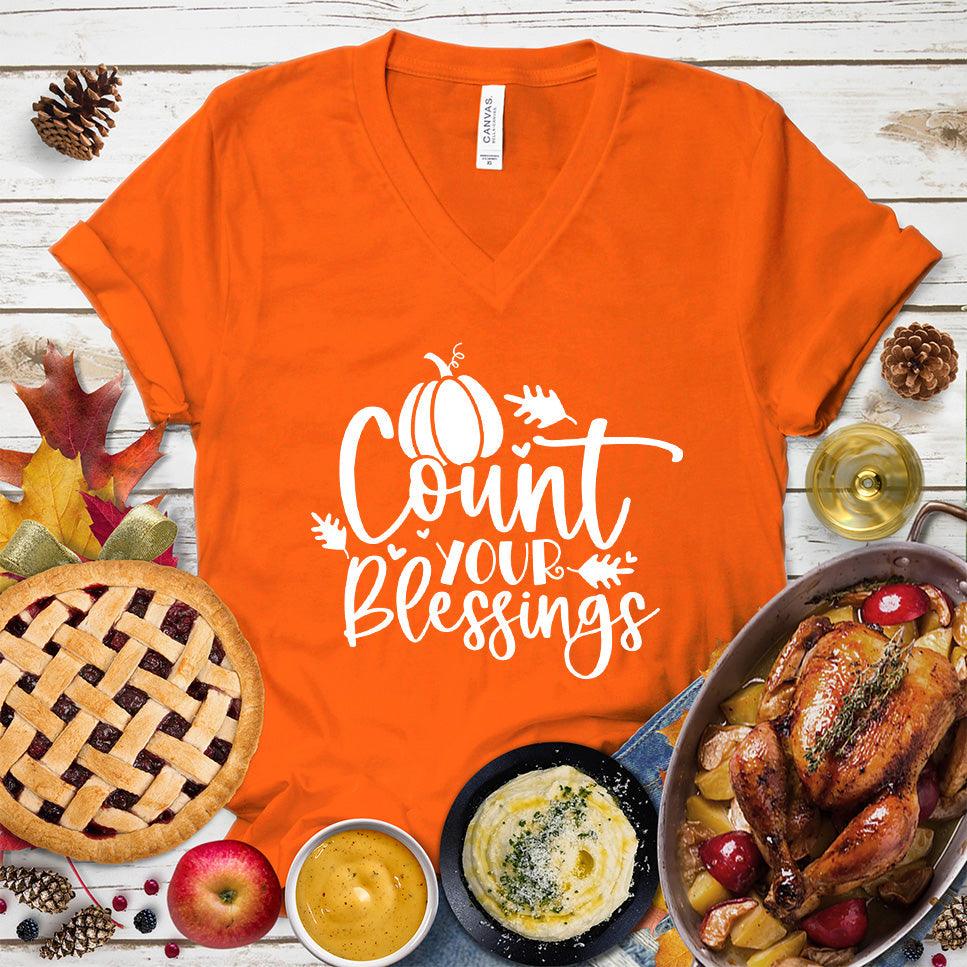 Count Your Blessings V-Neck - Brooke & Belle