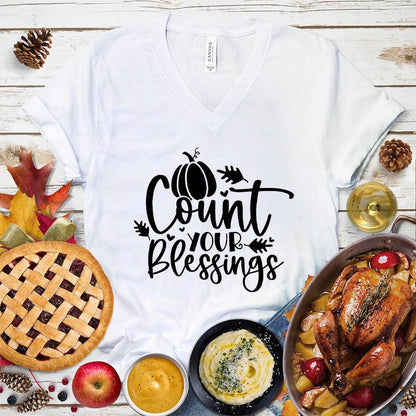 Count Your Blessings V-Neck - Brooke & Belle