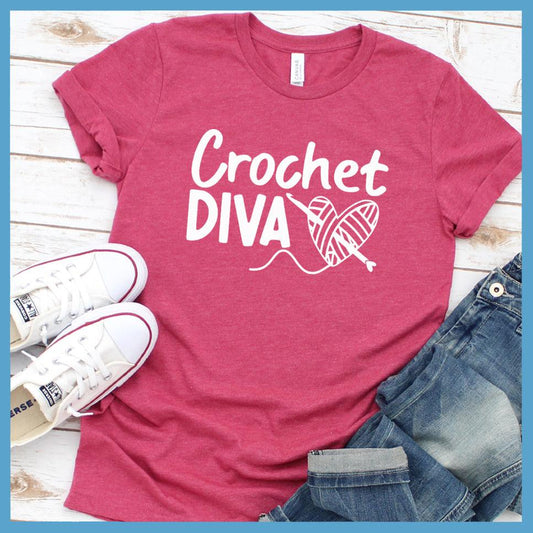 Crochet Diva T-Shirt - Brooke & Belle