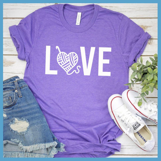 Crochet Love T-Shirt - Brooke & Belle