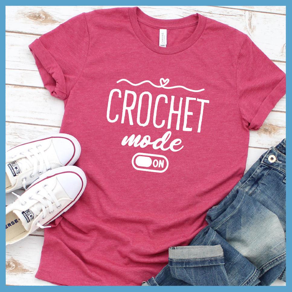 Crochet Mode On T-Shirt - Knitted Heart Edition - Brooke & Belle
