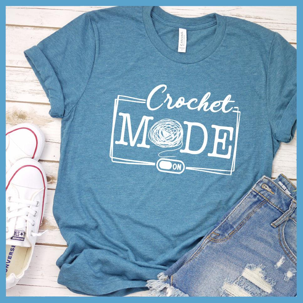 Crochet Mode On T-Shirt - Yarn Mode Edition - Brooke & Belle