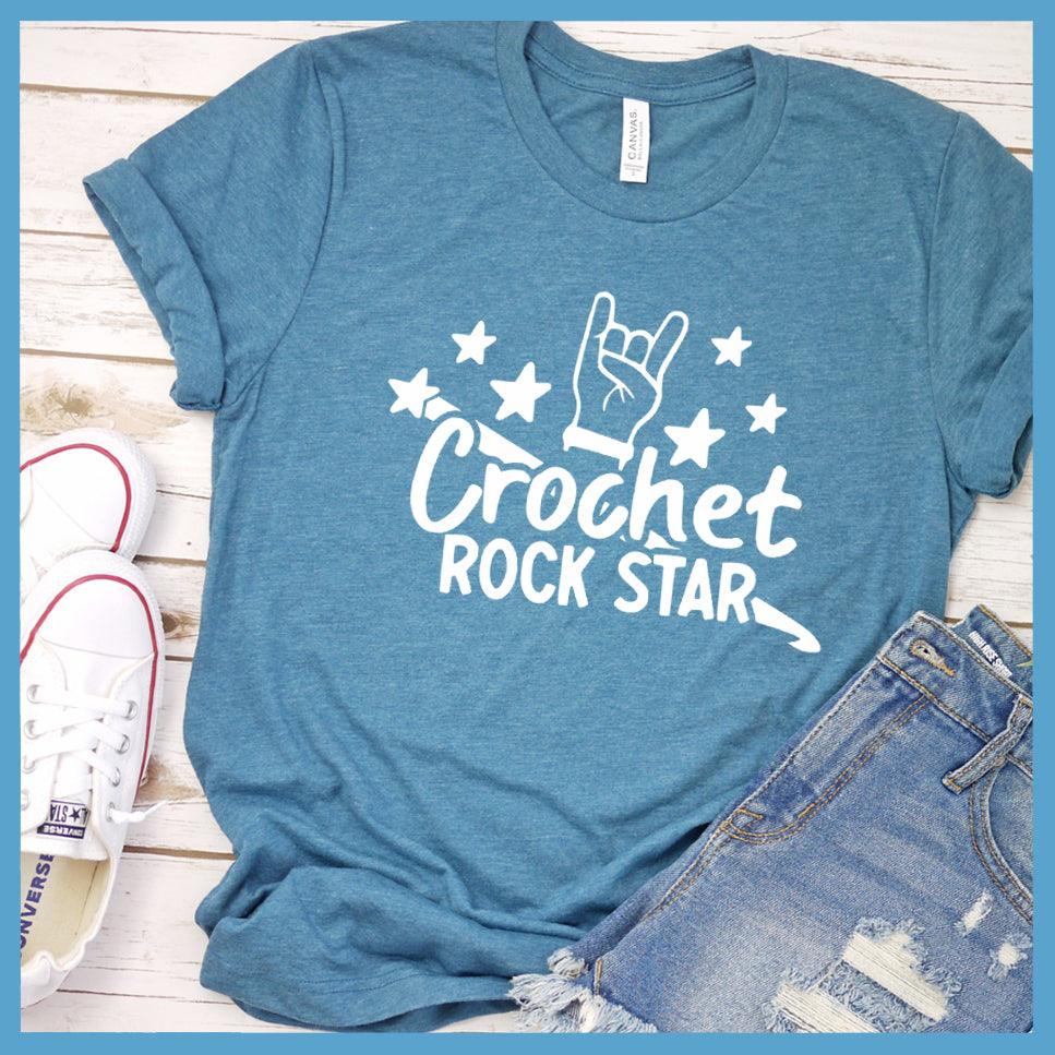 Crochet Rock Star T-Shirt - Brooke & Belle