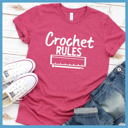 Crochet Rules T-Shirt - Brooke & Belle