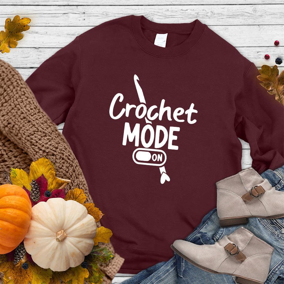 Crochet Mode ON Sweatshirt - Brooke & Belle