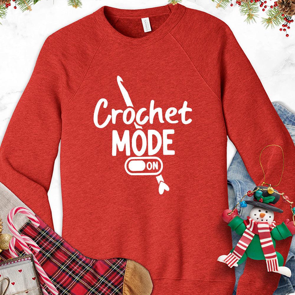 Crochet Mode ON Sweatshirt - Brooke & Belle