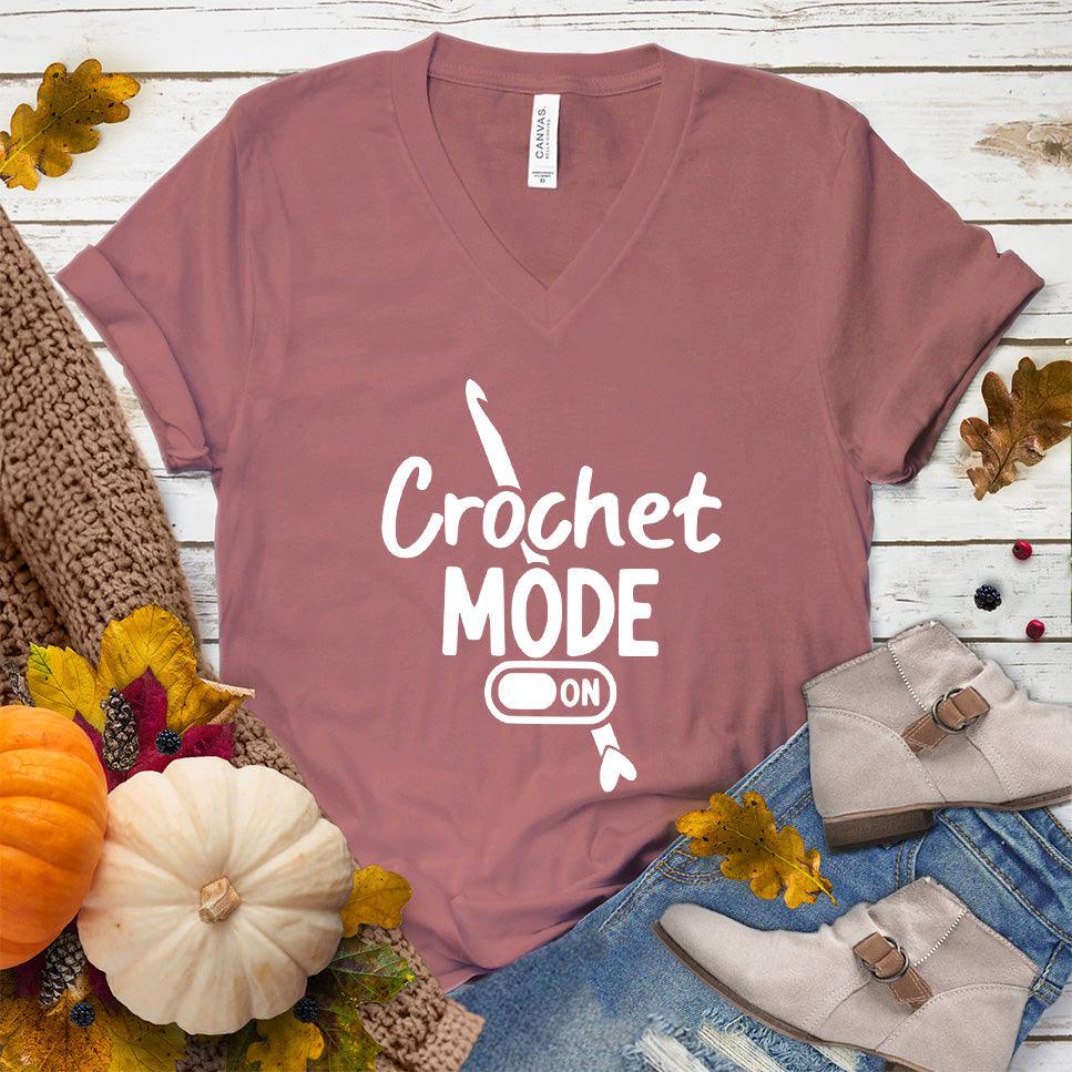 Crochet Mode ON V-Neck - Brooke & Belle