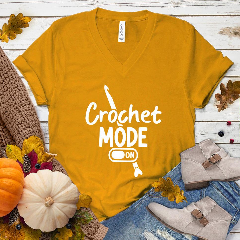 Crochet Mode ON V-Neck - Brooke & Belle