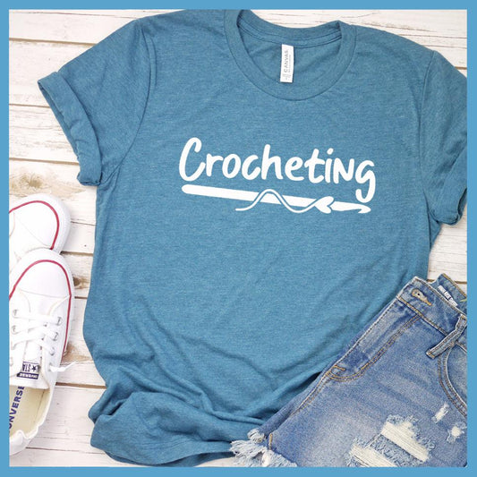 Crocheting T-Shirt
