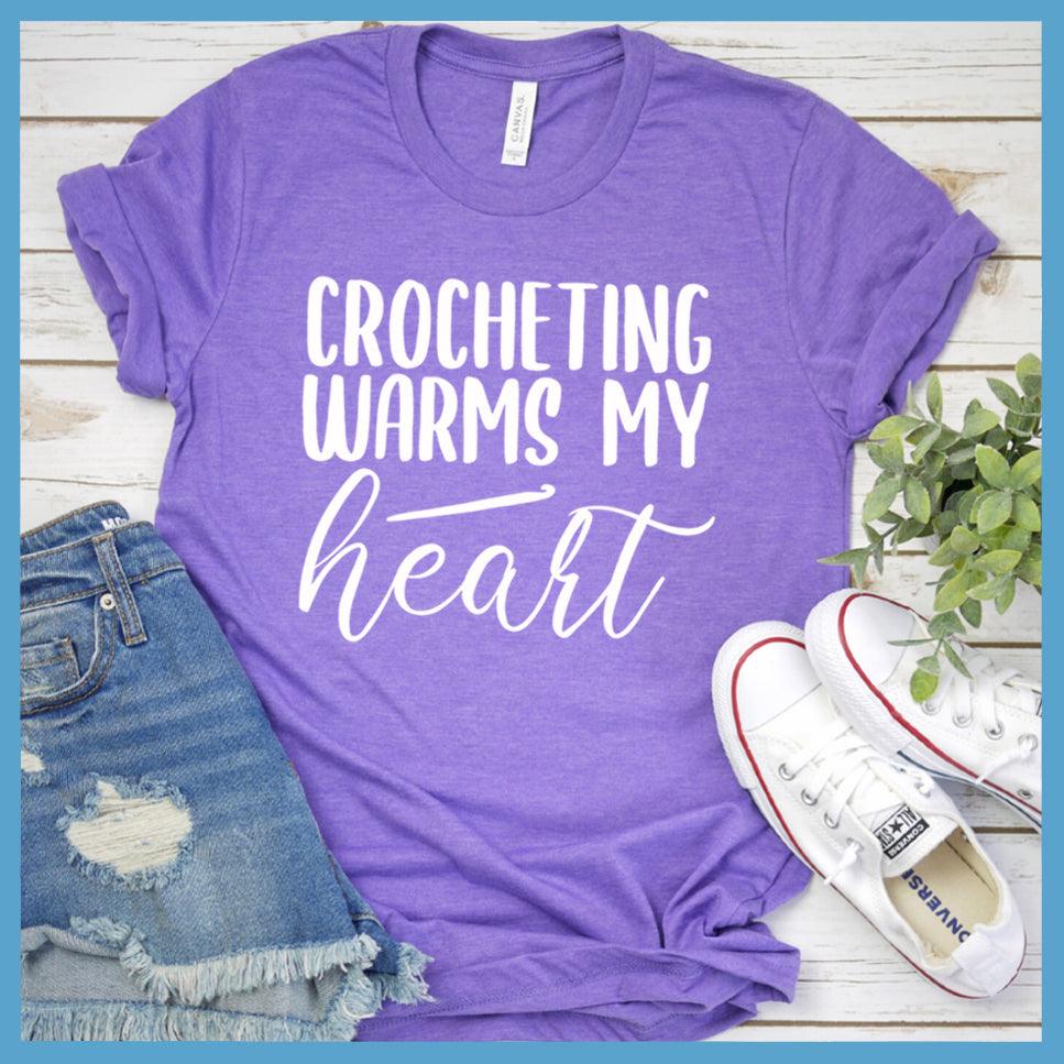 Crocheting Warms My Heart T-Shirt