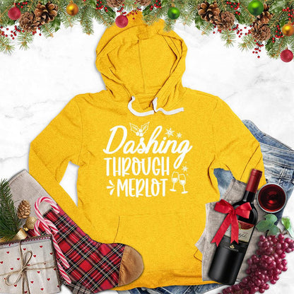 Dashing Through Merlot Hoodie - Brooke & Belle