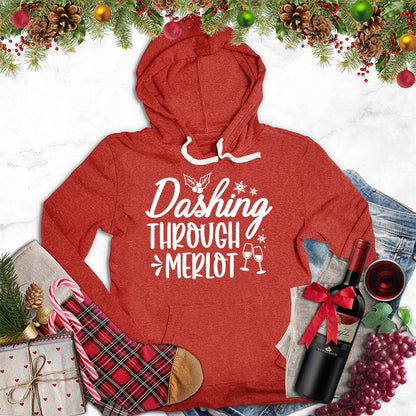 Dashing Through Merlot Hoodie - Brooke & Belle