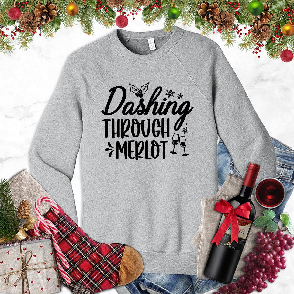 Dashing Through Merlot Sweatshirt - Brooke & Belle