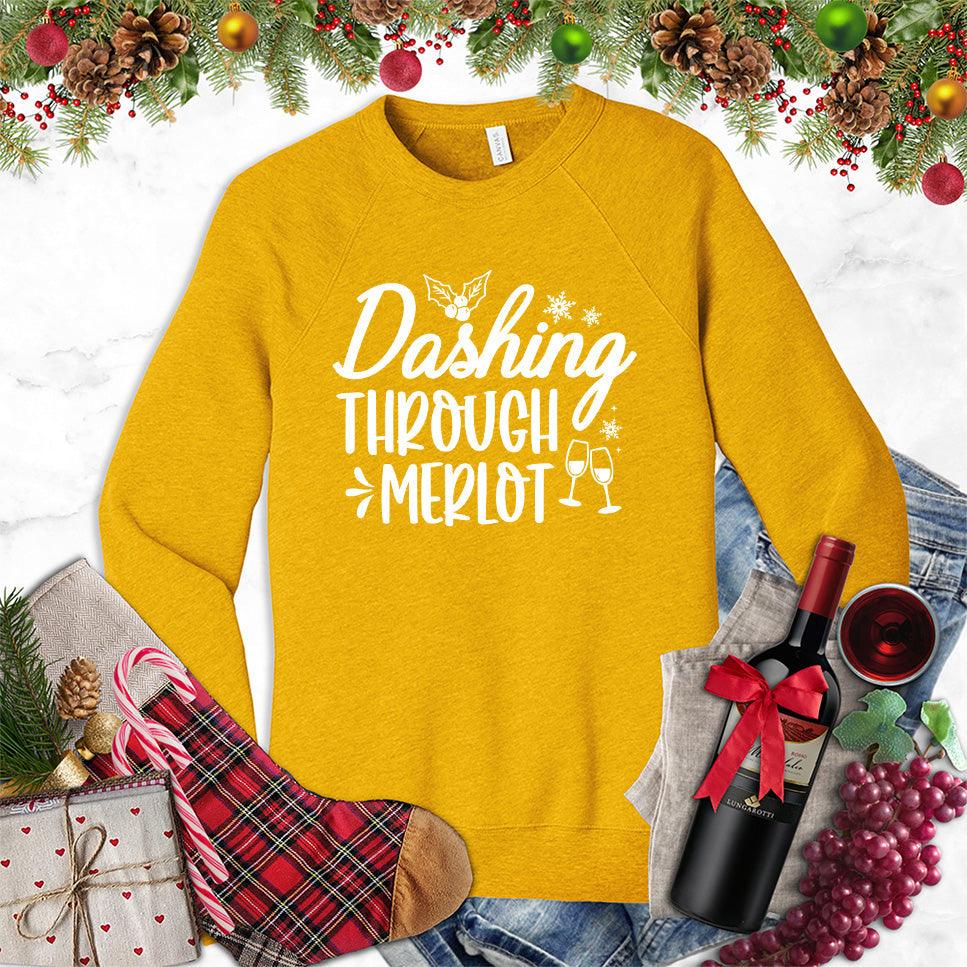 Dashing Through Merlot Sweatshirt - Brooke & Belle