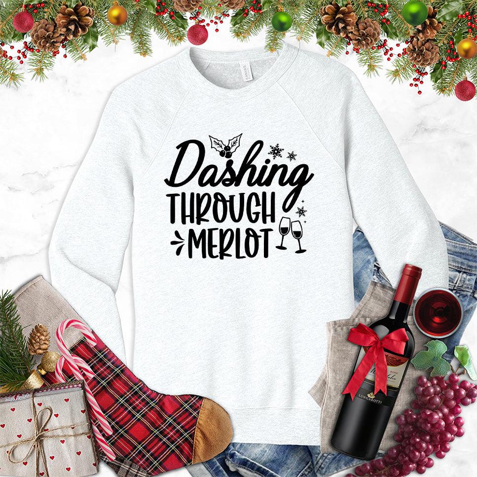 Dashing Through Merlot Sweatshirt - Brooke & Belle