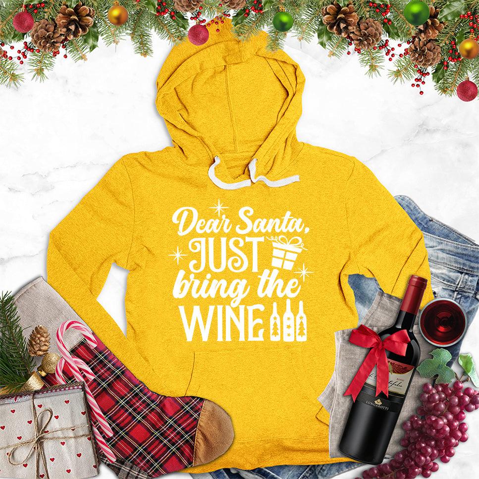 Dear Santa Just Bring The Wine Version 2 Hoodie - Brooke & Belle
