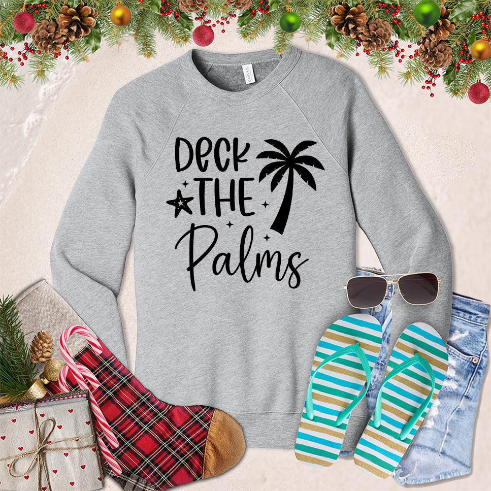 Deck The Palms Sweatshirt - Brooke & Belle