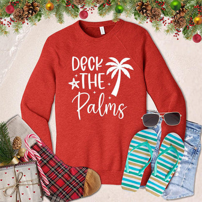 Deck The Palms Sweatshirt - Brooke & Belle