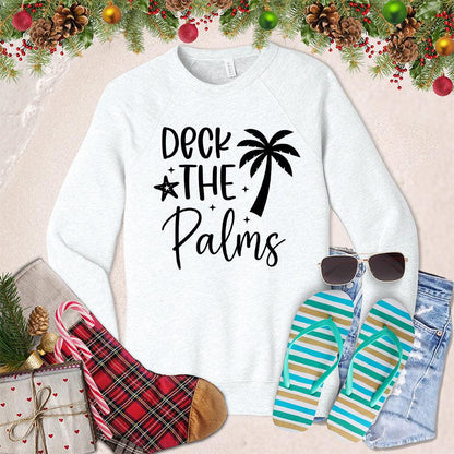 Deck The Palms Sweatshirt - Brooke & Belle