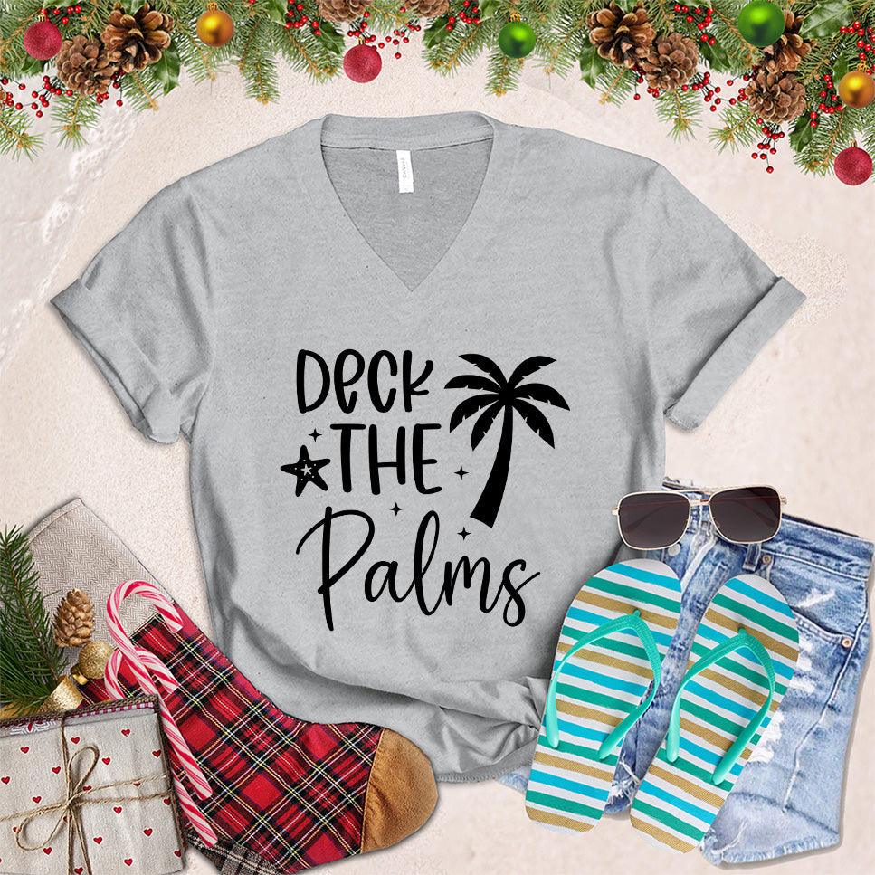 Deck The Palms V-Neck - Brooke & Belle