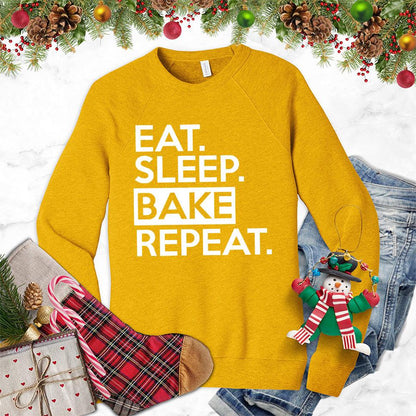 Eat Sleep Bake Repeat Sweatshirt - Brooke & Belle