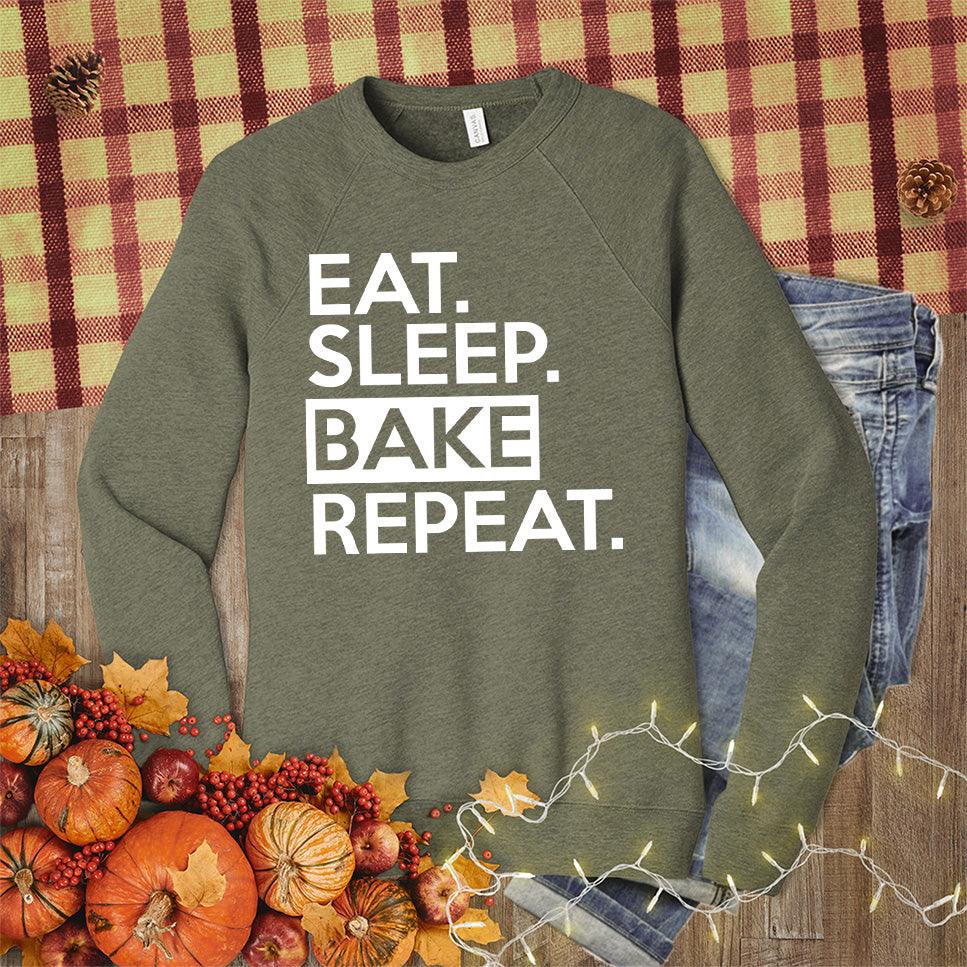 Eat Sleep Bake Repeat Sweatshirt - Brooke & Belle