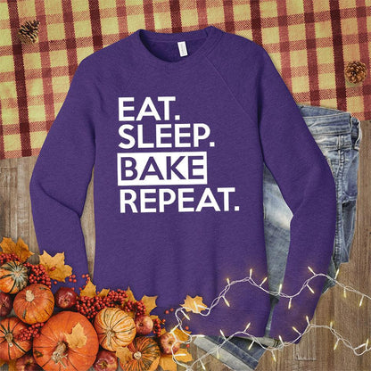 Eat Sleep Bake Repeat Sweatshirt - Brooke & Belle